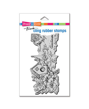 Stampendous Treehouse Post Mini Cling Rubber Stamps (CSM106) (OUTLET)