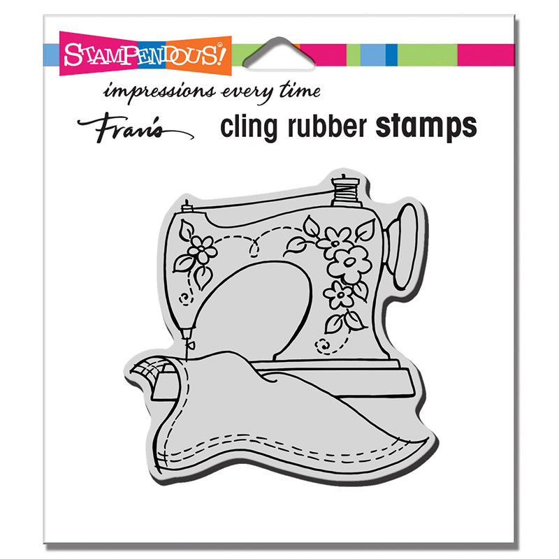 Sew Pretty Cling Rubber Stamps (CRQ259) Craftlines B.V.