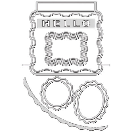 Stampendous Pop Frame Cutting Dies (DCP1020) (OUTLET) Stampendous Pop Frame Cutting Dies (DCP1020) (OUTLET)