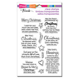 Stampendous Blessed Christmas Perfectly Clear Stamps (SSC1367) (OUTLET)