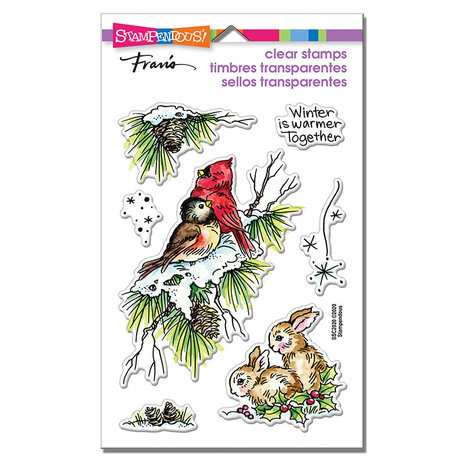 Stampendous Birds And Bunnies Perfectly Clear Stamps (SSC2020) (OUTLET)