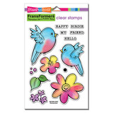 Stampendous Birdies FransFormer Clear Stamps (SSC3006) (OUTLET)
