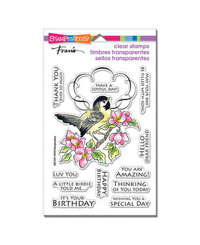 Stampendous Bird Frame Perfectly Clear Stamps (SSC1331) (OUTLET)