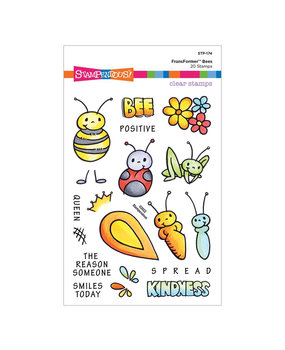 Stampendous Bees FransFormer Clear Stamps (STP-174) (OUTLET)