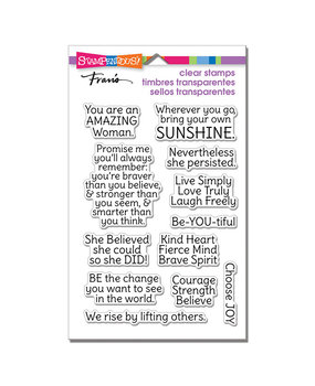 Stampendous Amazing Woman Perfectly Clear Stamps (SSC1384) (OUTLET) Stampendous Amazing Woman Perfectly Clear Stamps (SSC1384) (OUTLET)