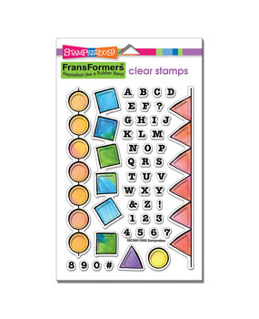 Stampendous Alphabet FransFormer Clear Stamps (SSC3005) (OUTLET)