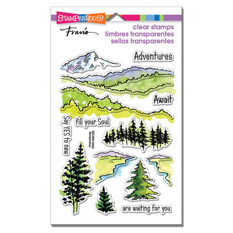 Stampendous Adventure Awaits Perfectly Clear Stamps (SSC2009) (OUTLET)