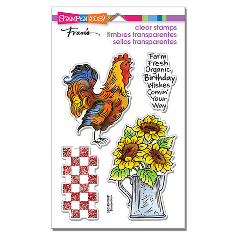 Stampendous Farm Fresh Perfectly Clear Stamps (SSC1436) (OUTLET) Stampendous Farm Fresh Perfectly Clear Stamps (SSC1436) (OUTLET)