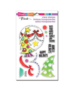 Stampendous Deck Your Home Perfectly Clear Stamps (SSC1288) (OUTLET)