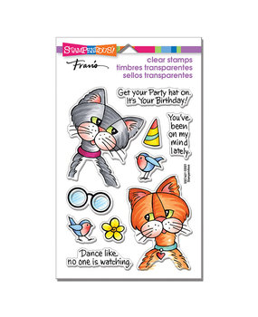 Stampendous Cat Friends Perfectly Clear Stamps (SSC1431) (OUTLET)