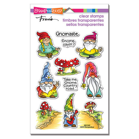 Stampendous Gnomaste Perfectly Clear Stamps (SSC1342) (OUTLET)