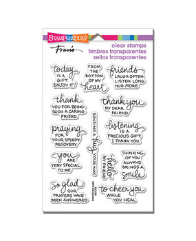 Stampendous From My Heart Perfectly Clear Stamps (SSC1338) (OUTLET)