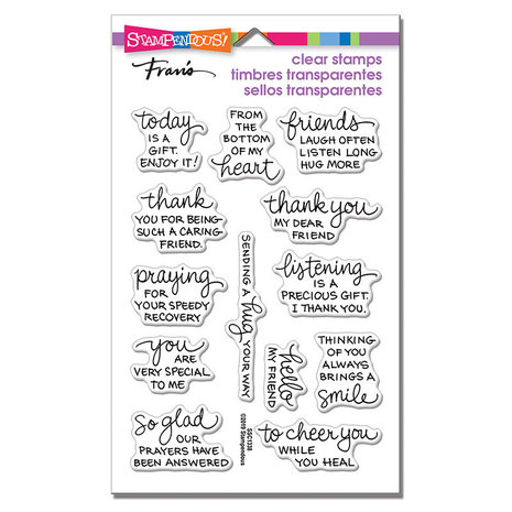 Stampendous From My Heart Perfectly Clear Stamps (SSC1338) (OUTLET) Stampendous From My Heart Perfectly Clear Stamps (SSC1338) (OUTLET)