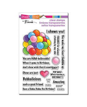Stampendous Gumball Greetings Clear Stamps (SSC1355) (OUTLET)