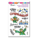 Stampendous Grad Gift Perfectly Clear Stamps (SSC1348) (OUTLET)