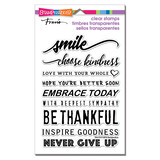 Stampendous Smile Sentiments Perfectly Clear Stamps (SSC1316) (OUTLET)