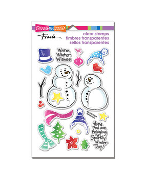 Stampendous Snowmen Accessories Perfectly Clear Stamps (SSC1293) (OUTLET)