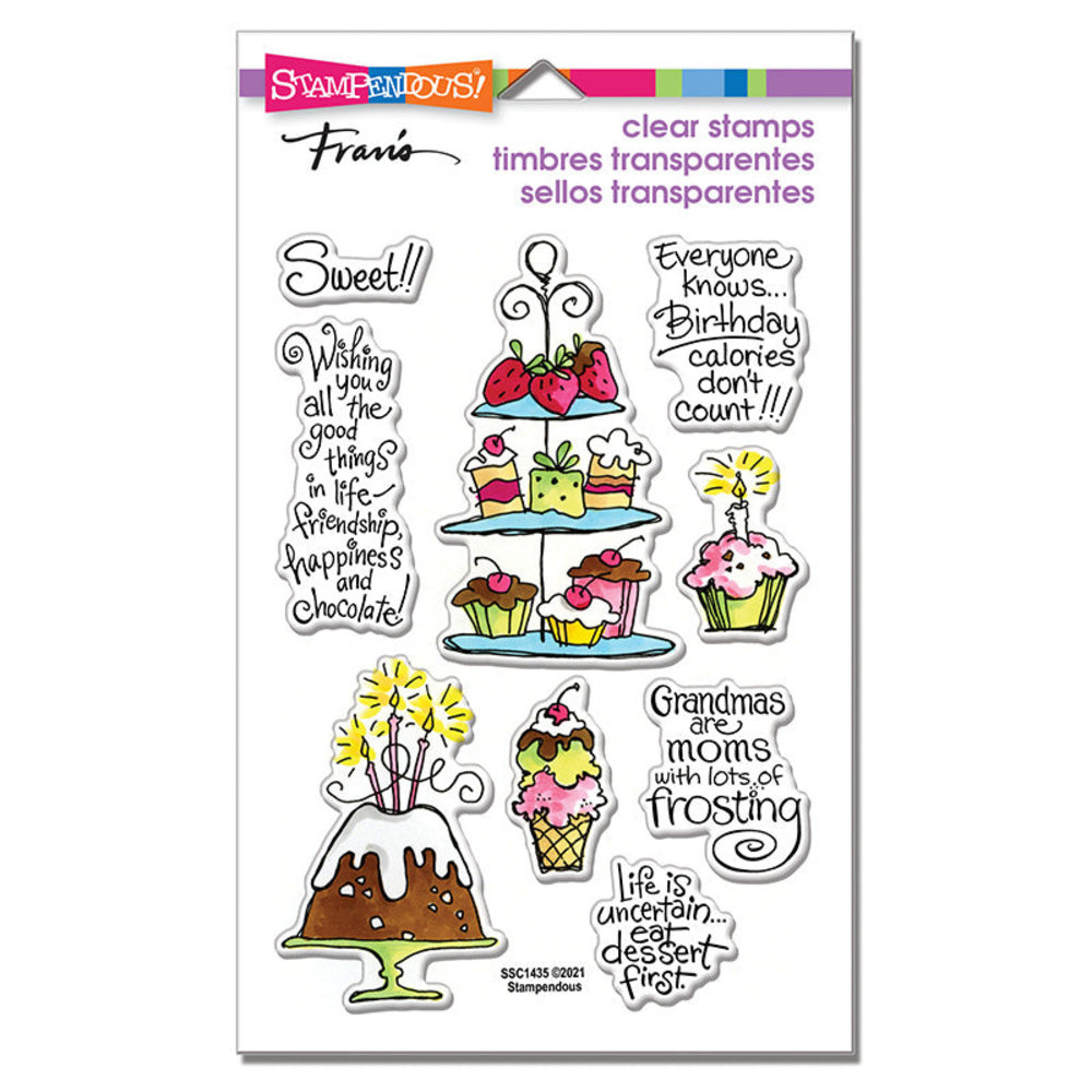 Stampendous Sweets Perfectly Clear Stamps (SSC1435) (OUTLET) Stampendous Sweets Perfectly Clear Stamps (SSC1435) (OUTLET)