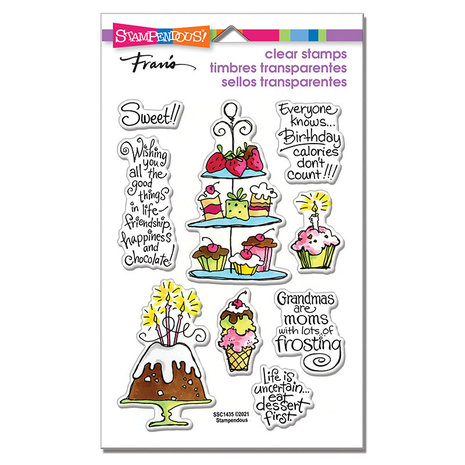 Stampendous Sweets Perfectly Clear Stamps (SSC1435) (OUTLET) Stampendous Sweets Perfectly Clear Stamps (SSC1435) (OUTLET)