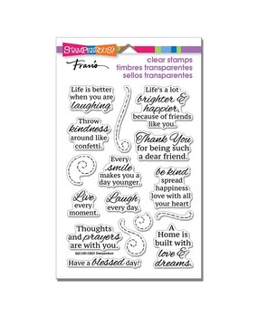Stampendous Laugh Every Day Perfectly Clear Stamps (SSC1393) (OUTLET)