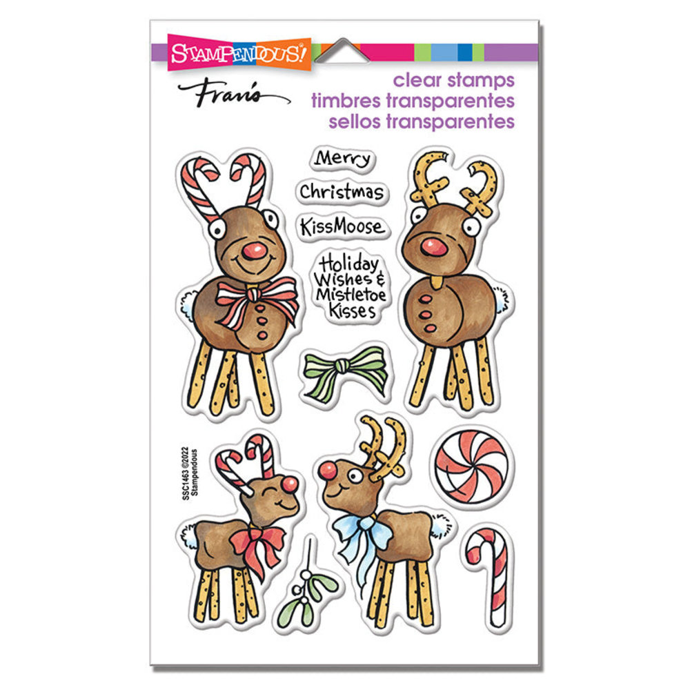 Stampendous Moose Mallows Perfectly Clear Stamps (SSC1463) (OUTLET)