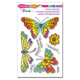 Stampendous Mystic Wings Perfectly Clear Stamps (SSC1434) (OUTLET)