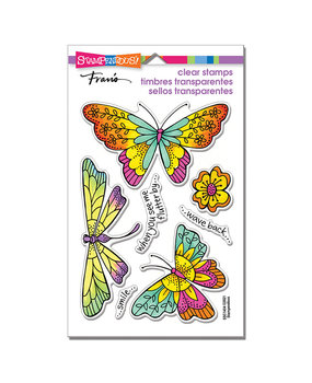 Stampendous Mystic Wings Perfectly Clear Stamps (SSC1434) (OUTLET)