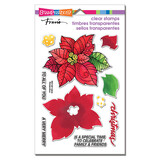 Stampendous Poinsettia Parts Perfectly Clear Stamps (SSC1287) (OUTLET)