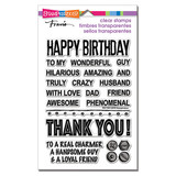 Stampendous Wonderful Guy Perfectly Clear Stamps (SSC1300) (OUTLET)