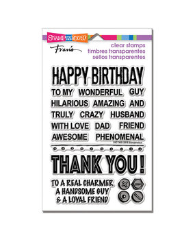 Stampendous Wonderful Guy Perfectly Clear Stamps (SSC1300) (OUTLET)