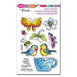 Stampendous Winged Cup Perfectly Clear Stamps (SSC2023) (OUTLET)