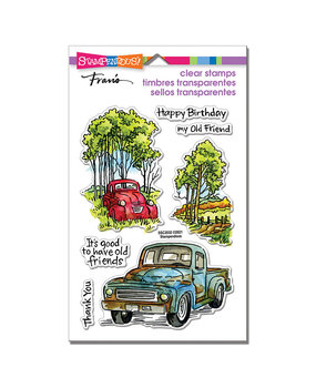 Stampendous Truck Friends Perfectly Clear Stamps (SSC2032) (OUTLET)