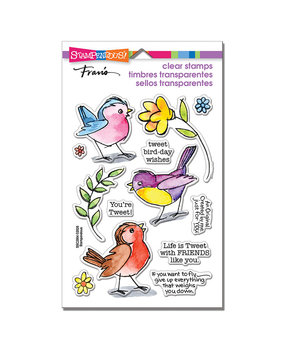 Stampendous Sketchy Birds Perfectly Clear Stamps (SSC2004) (OUTLET)