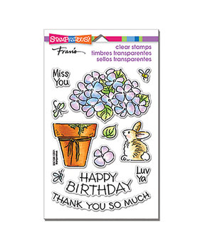 Stampendous Pop Hydrangea Perfectly Clear Stamps (SSC1380) (OUTLET)