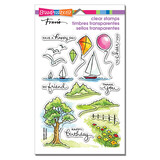 Stampendous Scenic Sampler Perfectly Clear Stamps (SSC2001) (OUTLET)