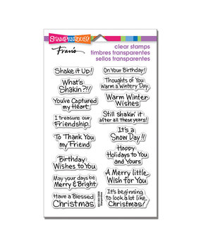 Stampendous Shake It Up Clear Stamps (SSC1364) (OUTLET)