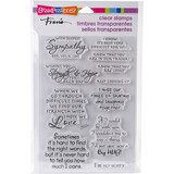 Stampendous Sincere Sentiments Perfectly Clear Stamps (SSC1117) (OUTLET)