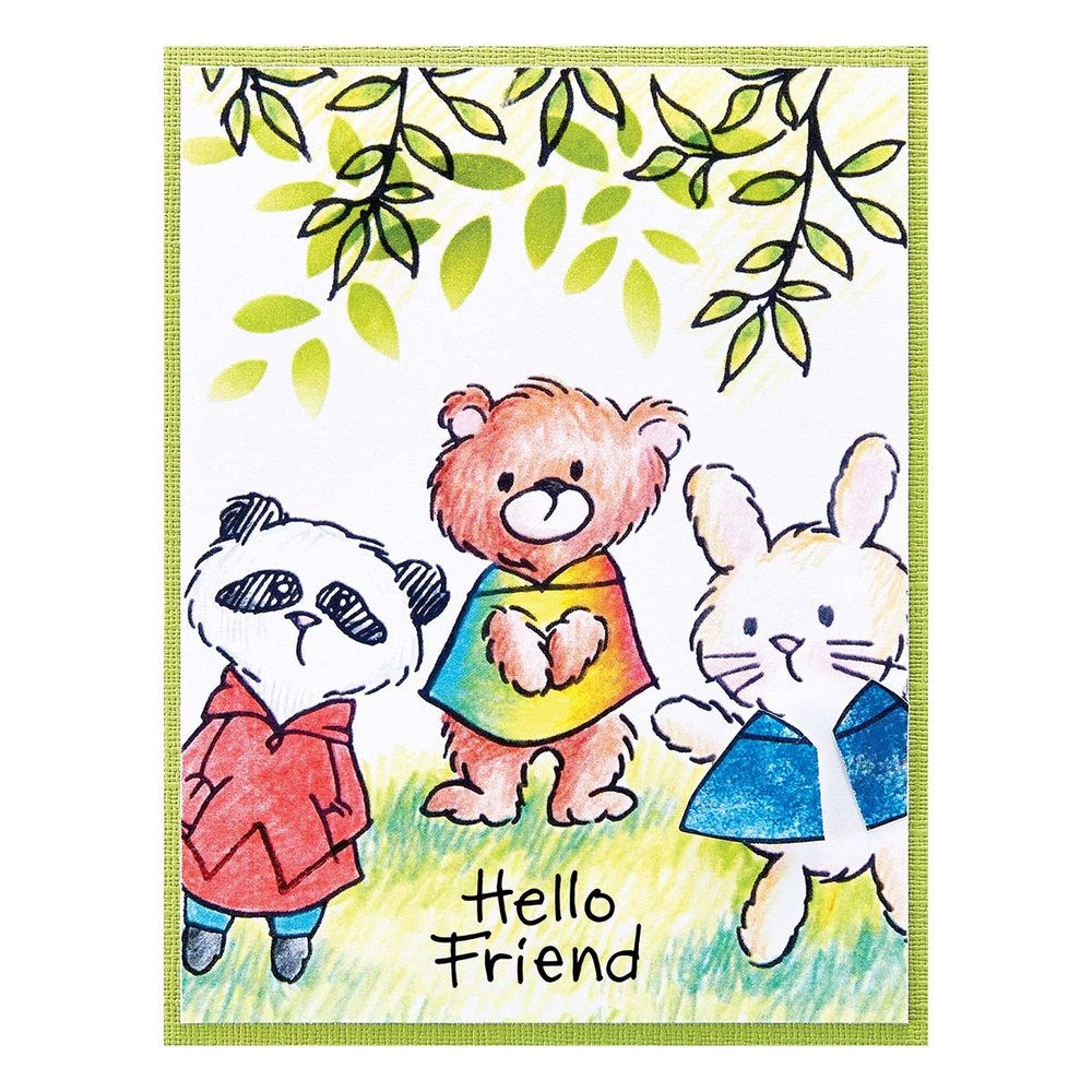 Stampendous Furry Friends FransFormer Clear Stamps (STP-177) (OUTLET) Stampendous Furry Friends FransFormer Clear Stamps (STP-177) (OUTLET)