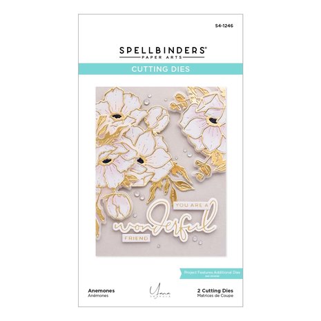 Spellbinders Anemones Etched Dies (S4-1246) (DISCONTINUED) Spellbinders Anemones Etched Dies (S4-1246) (DISCONTINUED)