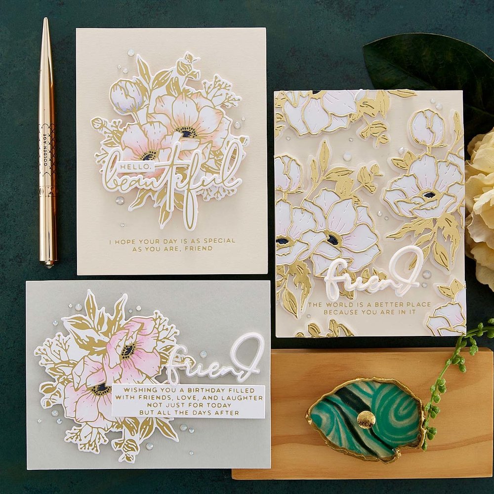 Spellbinders Anemones Etched Dies (S4-1246) (DISCONTINUED) Spellbinders Anemones Etched Dies (S4-1246) (DISCONTINUED)