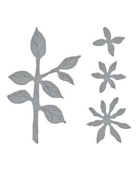Spellbinders Carolina Allspice Etched Dies (S4-1234) (OUTLET)
