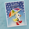 Spellbinders Umbrella Bloom Etched Dies (S5-554) (DISCONTINUED)