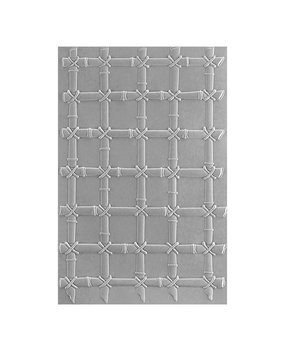 Spellbinders Bamboo Trellis 3D Embossing Folder (E3D-044)