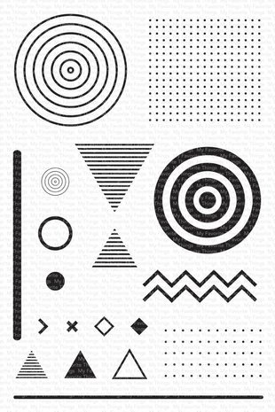 My Favorite Things Take Shape Clear Stamps (CS-751) (OUTLET)