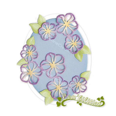 Leane Creatief Ornaments With Blossoms Cutting Die (45.8467) (DISCONTINUED) Leane Creatief Ornaments With Blossoms Cutting Die (45.8467) (DISCONTINUED)