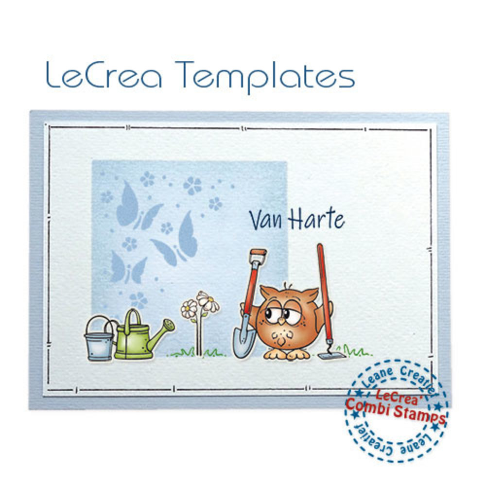 Leane Creatief LeCrea Templates Square-Corner Variations (95.8504) (DISCONTINUED)