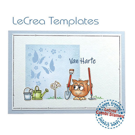 Leane Creatief LeCrea Templates Square-Corner Variations (95.8504) (DISCONTINUED)