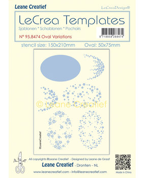Leane Creatief LeCrea Templates Oval Variations (95.8474) (DISCONTINUED)