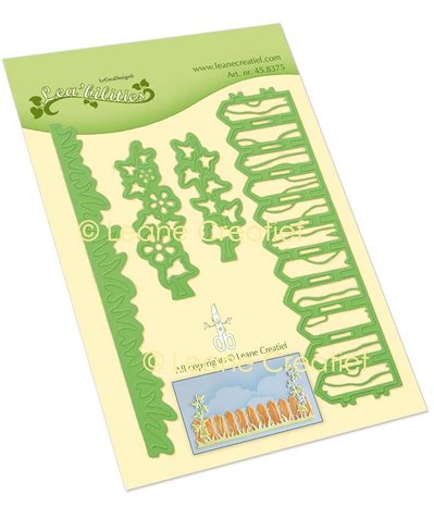 Leane Creatief Fence, Grass, Twigs Cut & Emboss Dies (45.8375) (DISCONTINUED) Leane Creatief Fence, Grass, Twigs Cut & Emboss Dies (45.8375) (DISCONTINUED)