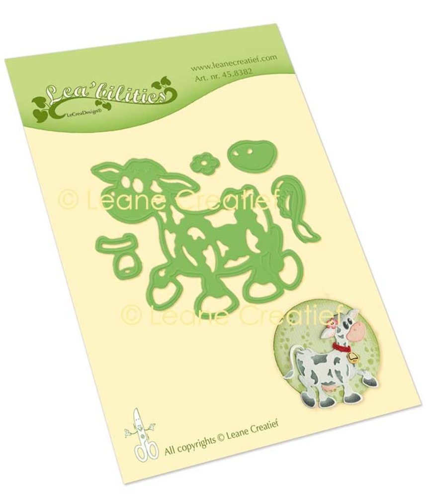 Leane Creatief Cow Cut & Emboss Dies (45.8382) (OUTLET)